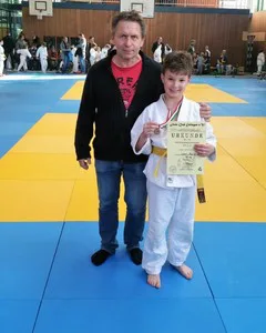 2017_01_22 Judo Lukas mit Trainer