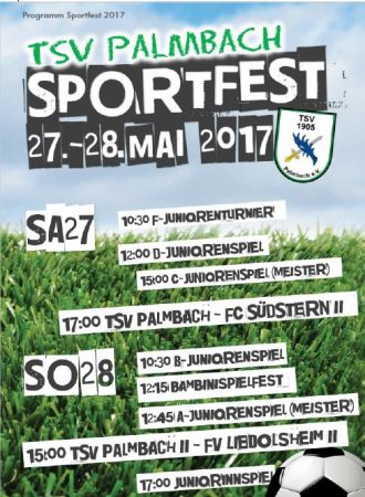 Sportfest Plakat
