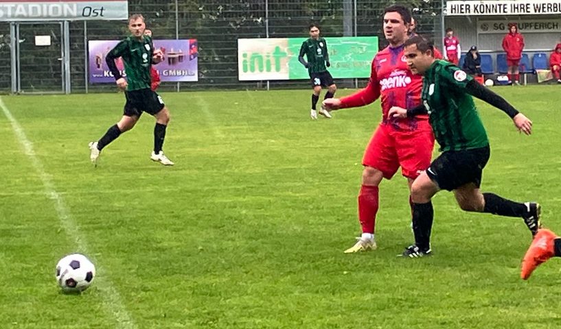 Stupferich 2 läßt Erste im Regen stehen