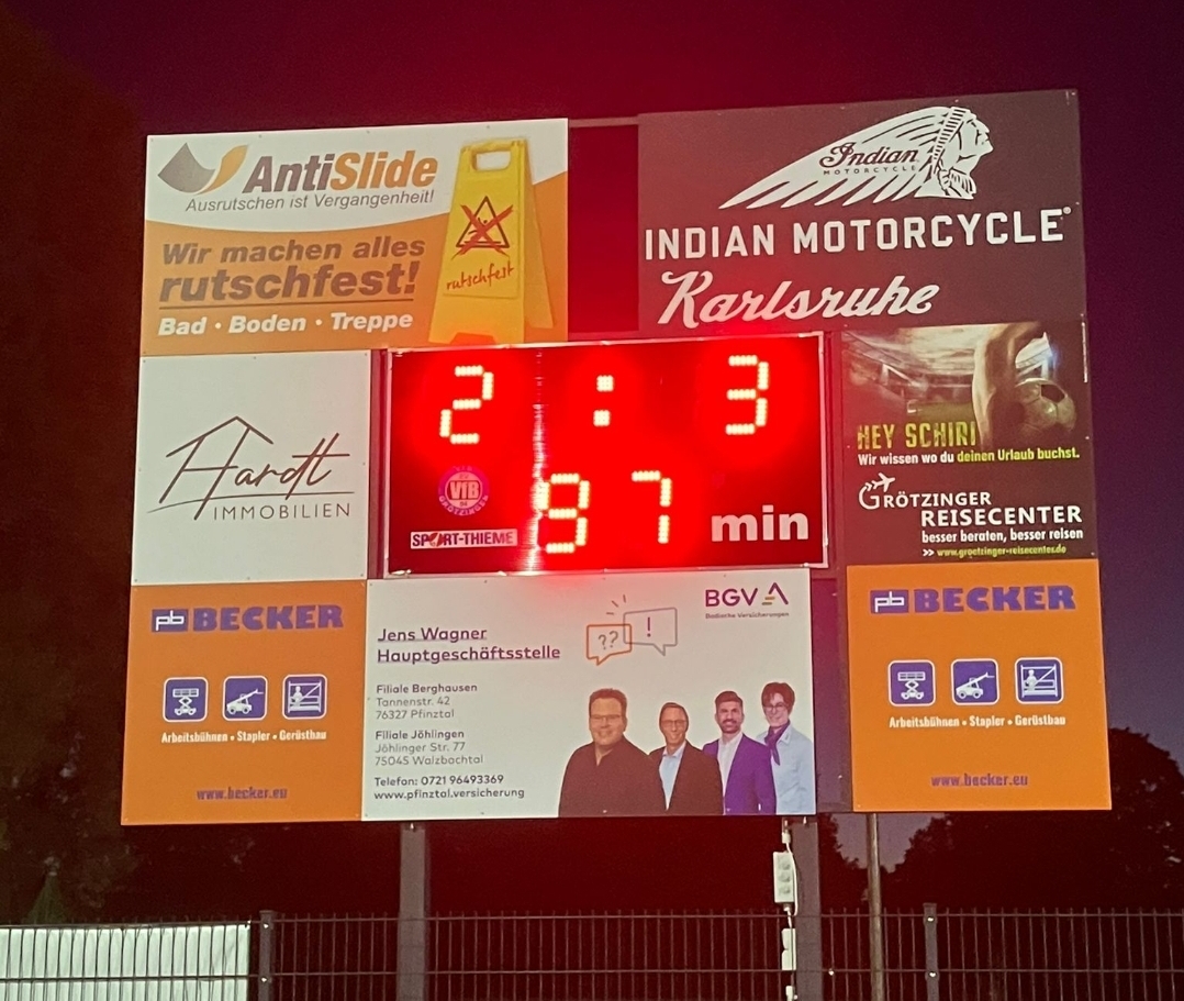 Auswärtssieg in Grötzingen