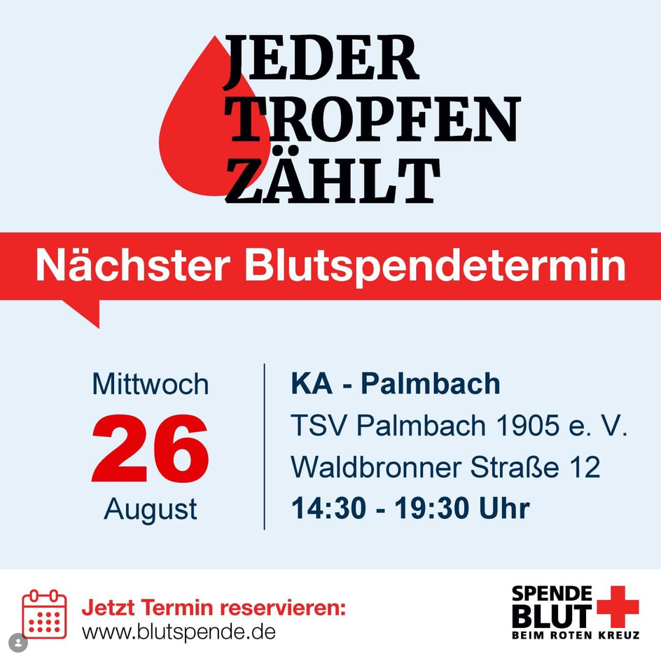 Blutspendenaktion des DRK beim TSV