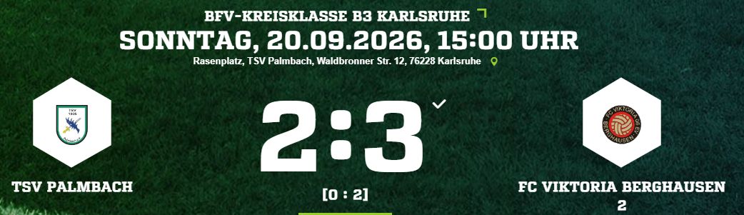 TSV unterliegt Berghausen 2