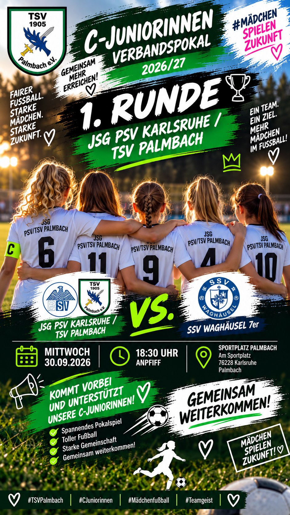 C-Juniorinnen starten in die Pokalsaison