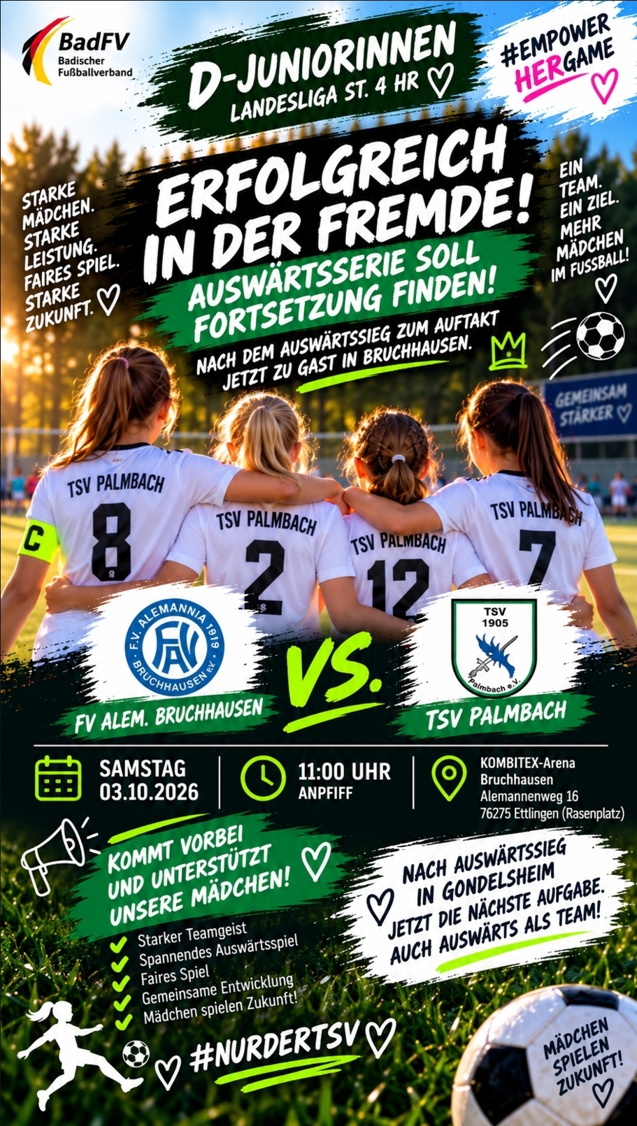 ⚽ Erfolgreich in der Fremde – Auswärtsserie soll Fortsetzung finden!